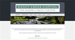 Desktop Screenshot of nancycreek.com